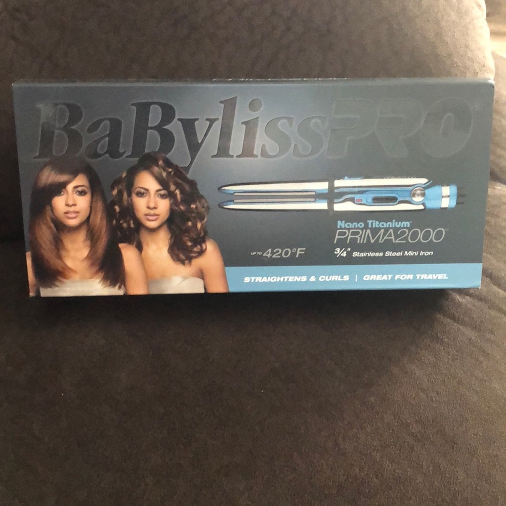 Straightener/Curler 3/4” BaByliss Pro